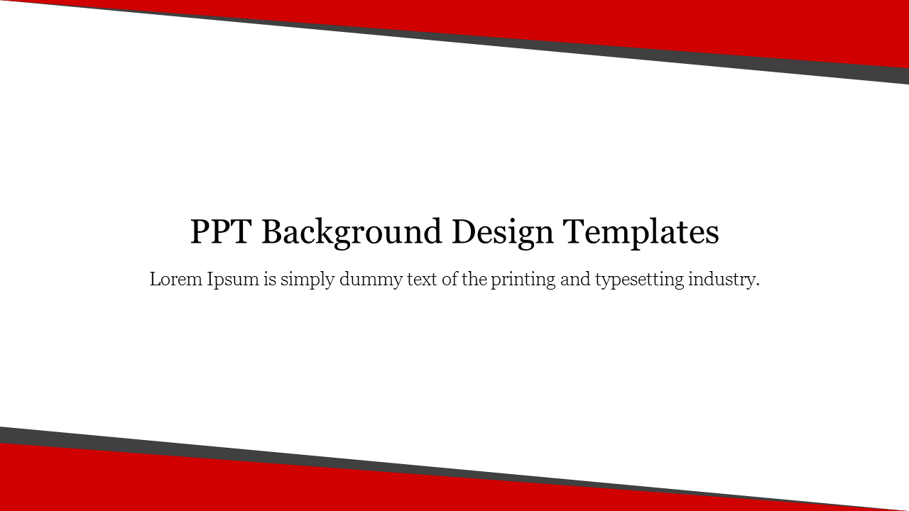 Attractive PPT Background Design Templates